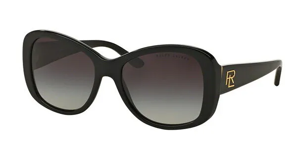 Ralph Lauren RL8144 50018G Women's Sunglasses Black Size 56