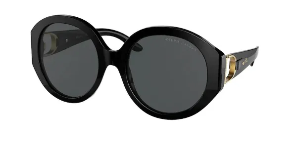 Ralph Lauren RL8188Q 500187 Women's Sunglasses Black Size 56