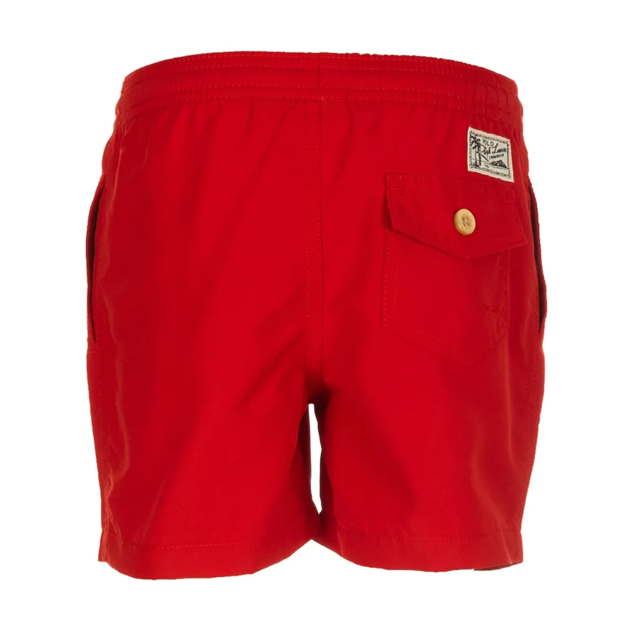 Ralph Lauren , Sea Red Traveler Swimwear Brief ,Red male, Sizes:
