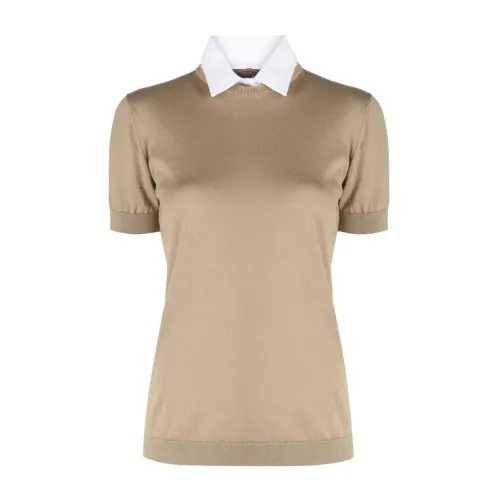 Ralph Lauren , Short sleeve pullover ,Beige female, Sizes: