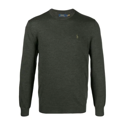 Ralph Lauren , Slim Fit Sweater ,Green male, Sizes: