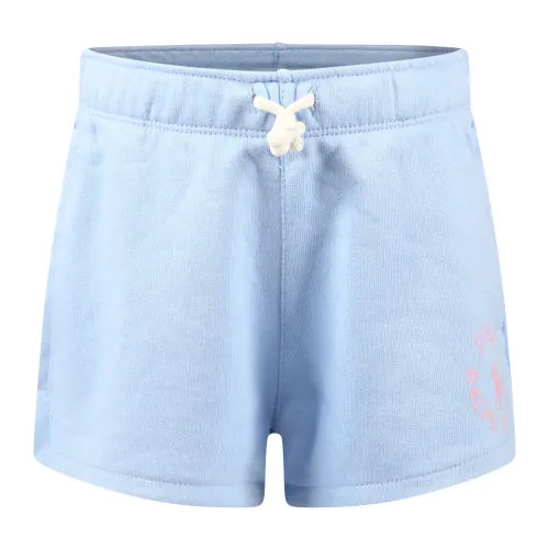 Ralph Lauren , Sporty Shorts in Light Blue ,Blue unisex, Sizes: