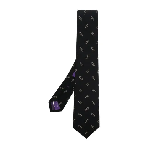 Ralph Lauren , Standard neck tie ,Black male, Sizes: ONE
