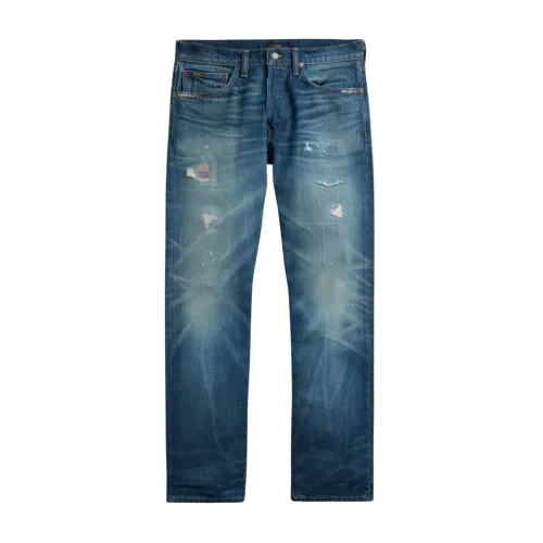 Ralph Lauren , Straight jeans ,Blue male, Sizes: