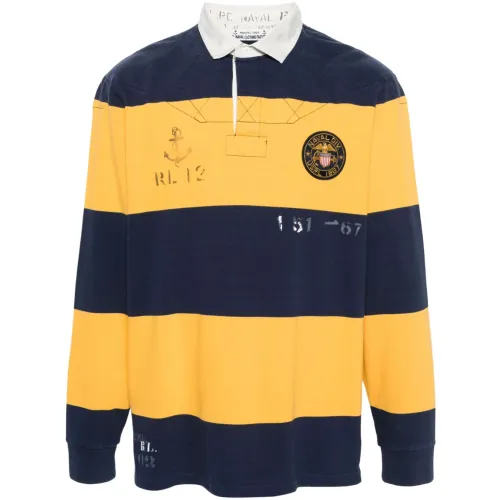 Ralph Lauren , Striped Graphic Polo Shirt ,Multicolor male, Sizes:
