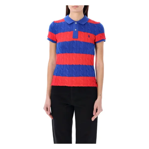 Ralph Lauren , Striped Polo Shirt for Women ,Multicolor female, Sizes: