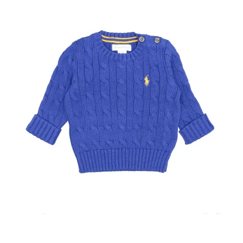 Ralph Lauren , Stylish Hooded Sweatshirt for Boys ,Blue male, Sizes: