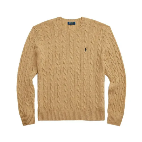 Ralph Lauren , Stylish Sweaters for Men and Women ,Brown male, Sizes: