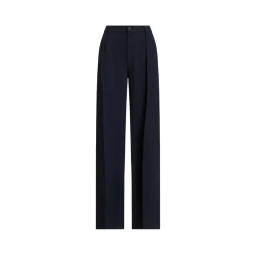 Ralph Lauren , Stylish Trousers for Women ,Blue female, Sizes: