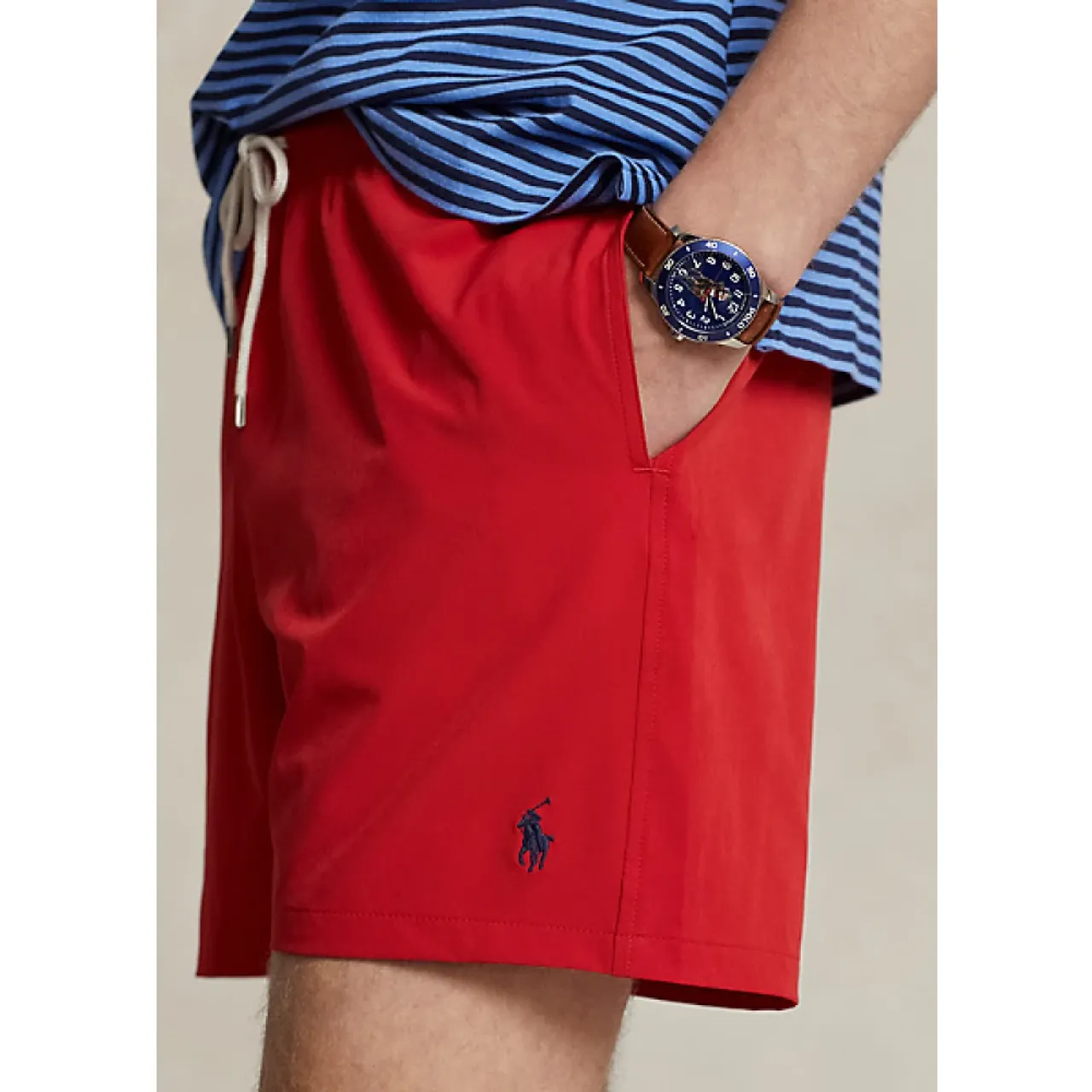 Ralph Lauren , Swimwear Collection ,Red male, Sizes: