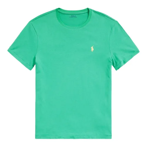 Ralph Lauren , T-Shirt Logo ,Green male, Sizes: