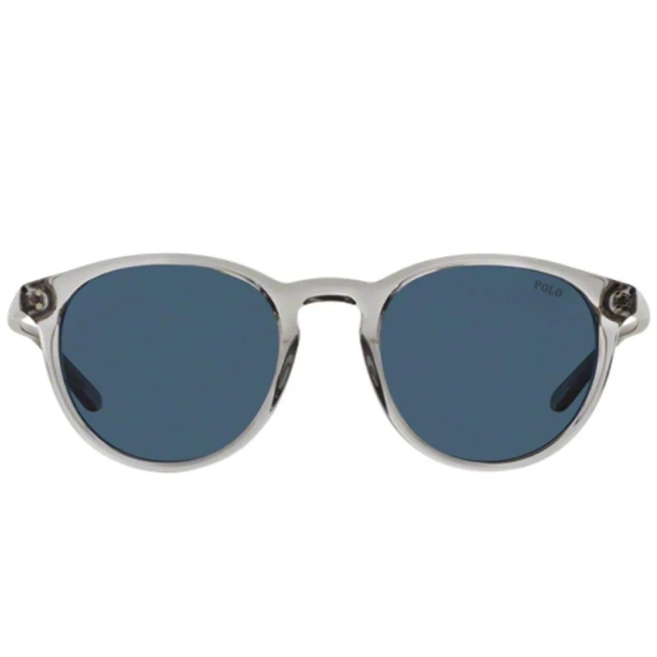 Ralph Lauren , Transparent Grey/Dark Blue Sunglasses PH 4110 ,Gray unisex, Sizes: