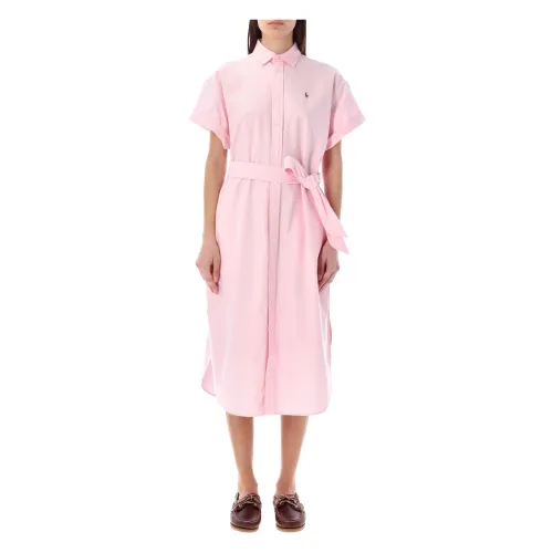 Ralph Lauren , Women's Clothing Dress Bath Pink Ss24 ,Pink female, Sizes:
