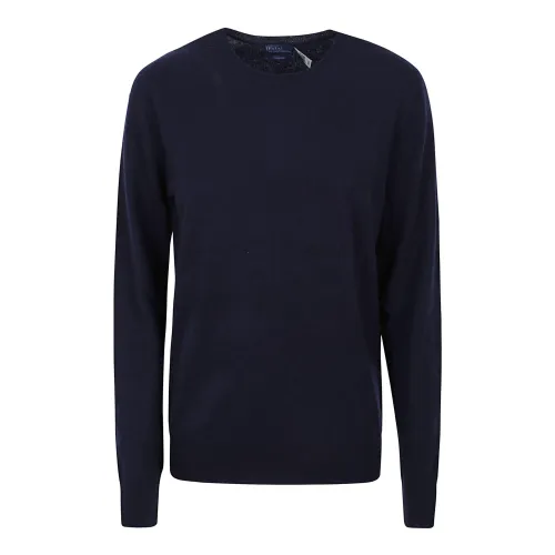 Ralph Lauren , Women's Clothing Sweaters Blue Aw22 ,Blue female, Sizes:
