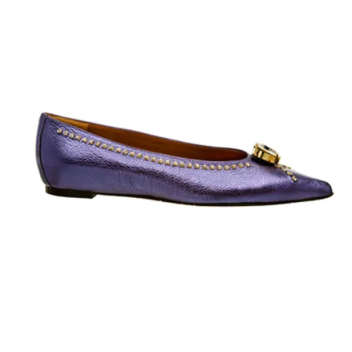 Ras , 5627 loafers ,Purple female, Sizes: