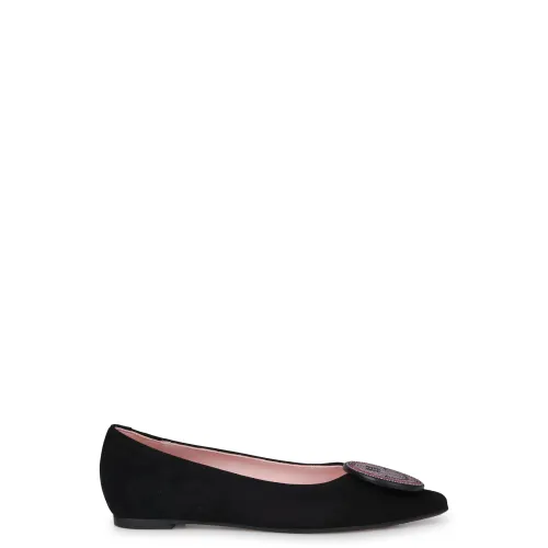 Ras , Ras Smile-appliqué ballerina shoes ,Black female, Sizes: