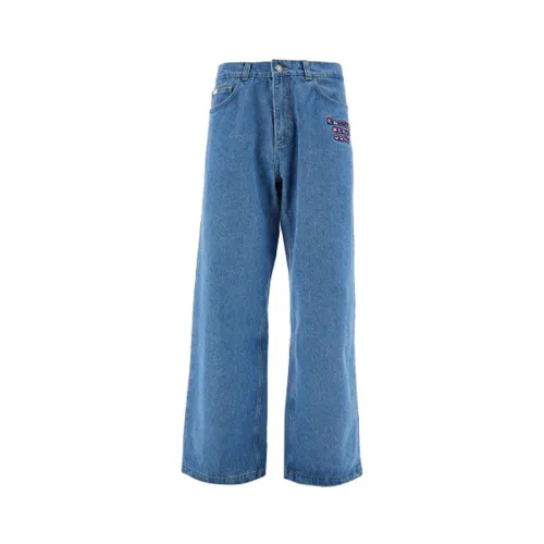 Rassvet , Wide Jeans ,Blue male, Sizes: