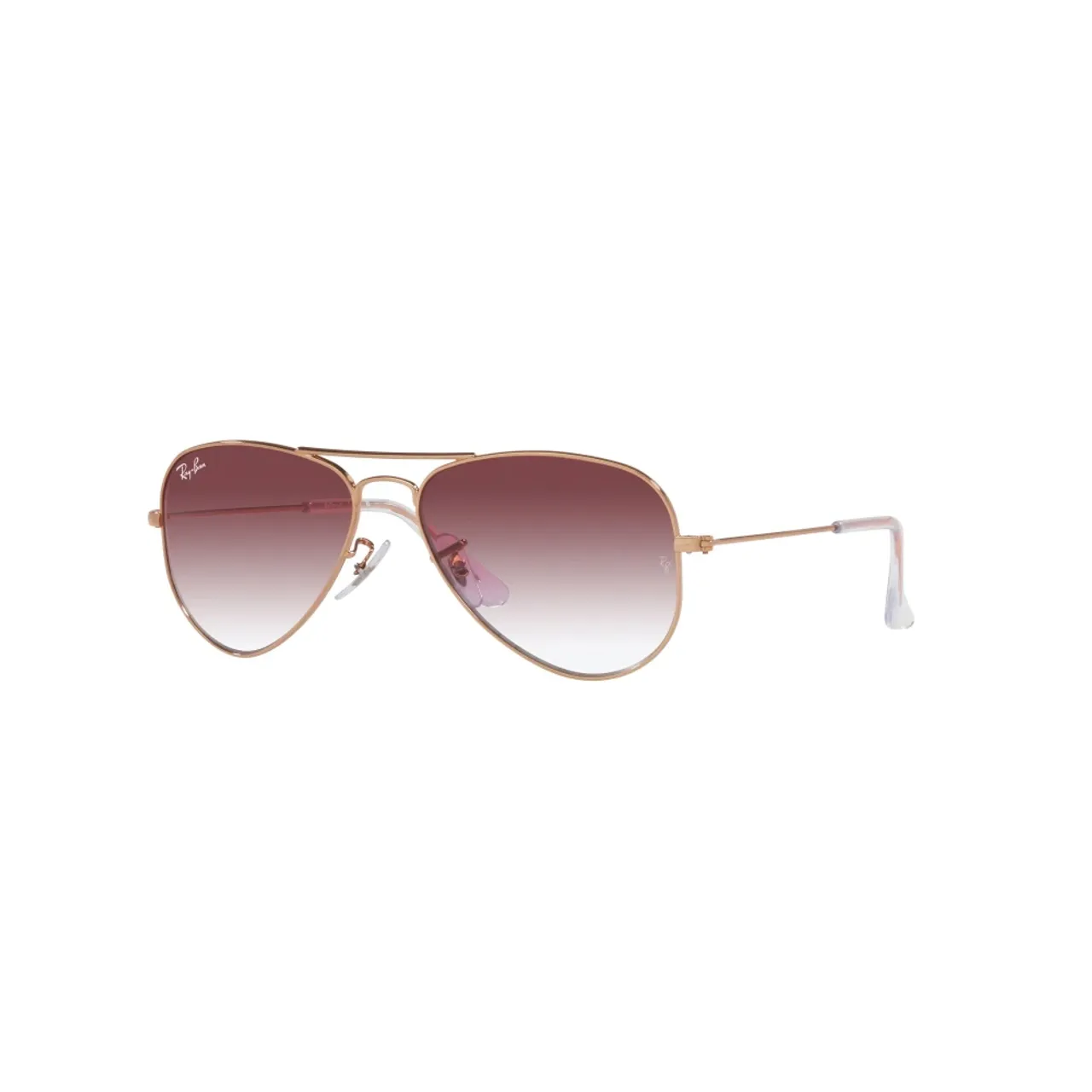 Ray-Ban , Aviator Junior Sunglasses ,Pink male, Sizes:
