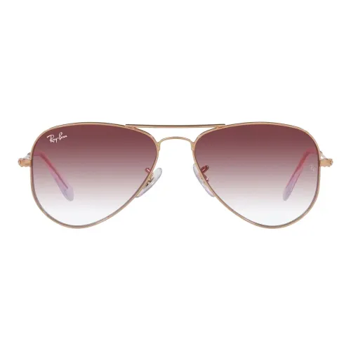 Ray-Ban , Aviator Junior Sunglasses ,Pink male, Sizes:
