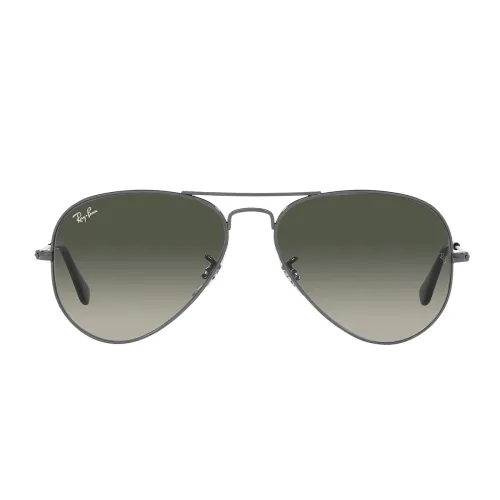 Ray-Ban , Aviator Sunglasses Rb3025 004/71 ,Gray male, Sizes: