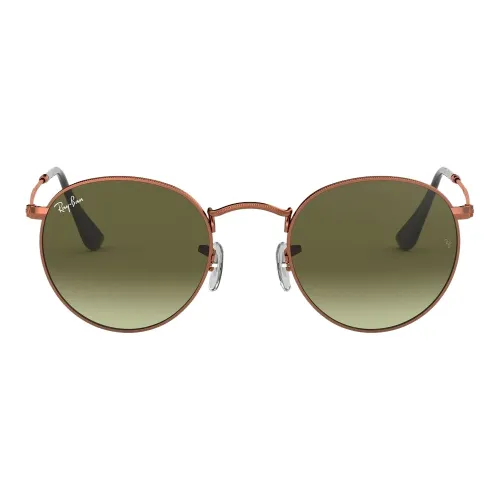 Ray-Ban , Bronze Frame Green Shaded Sunglasses ,Brown female, Sizes: