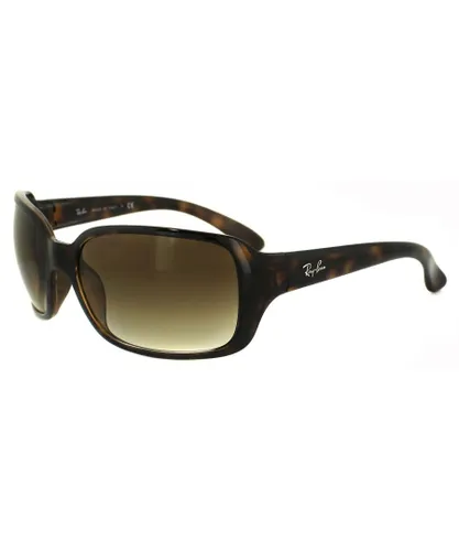 Ray-Ban Butterfly Womens Light Havana Brown Gradient Sunglasses - One