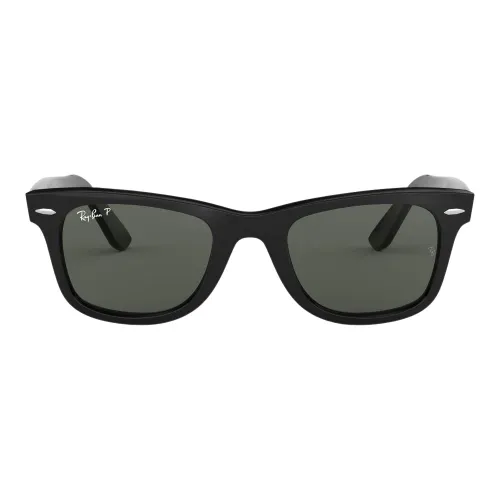 Ray-Ban , Classic Polarized Wayfarer Sunglasses ,Black female, Sizes:
