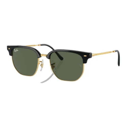 Ray-Ban , Clubmaster Junior Sunglasses Black/Grey Green ,Black unisex, Sizes: