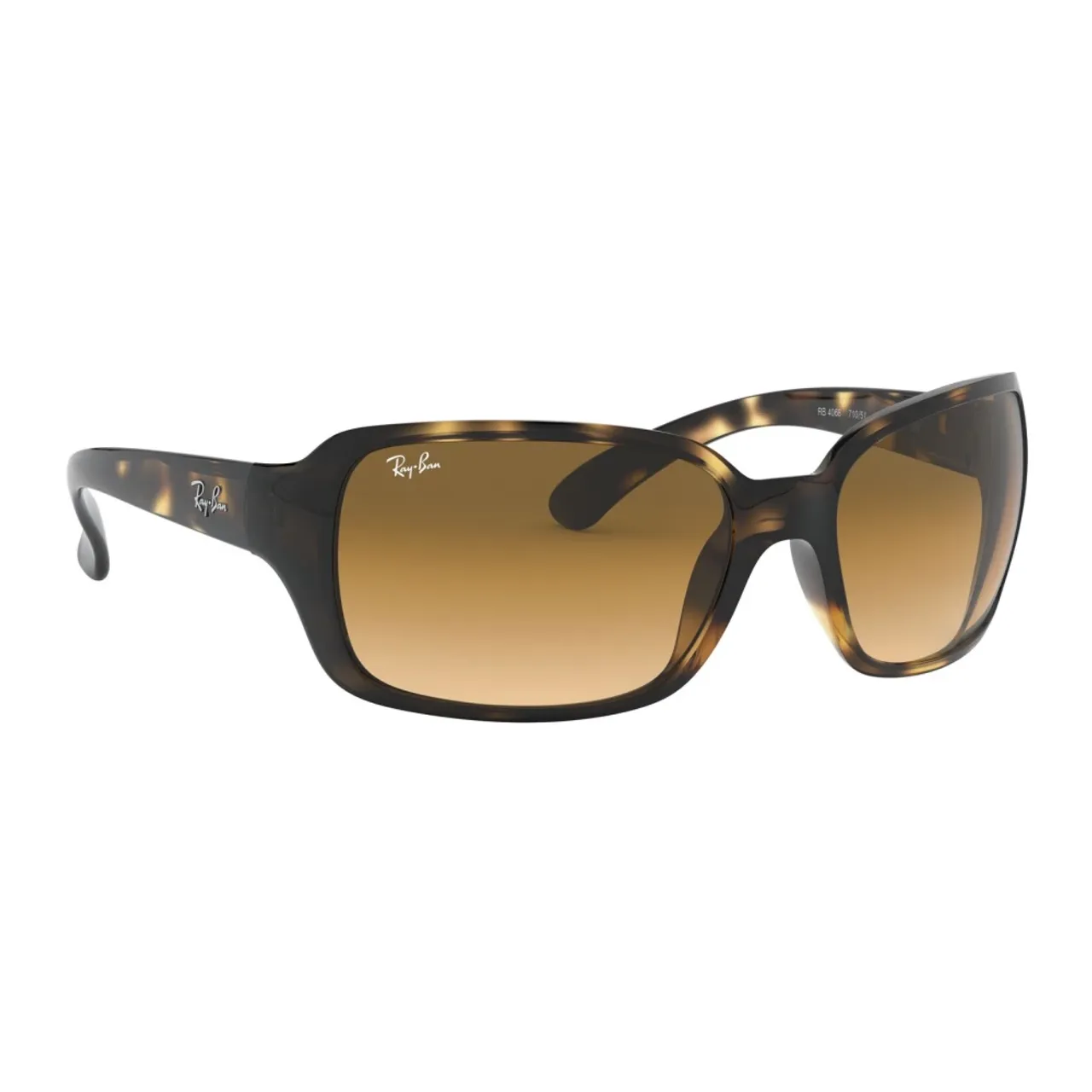 Ray-Ban , Elegant Sunglasses with Light Havana Frame and Brown Gradient Lenses ,Brown female, Sizes: