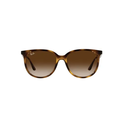 Ray-Ban , Elevate Your Style with Rb4378 Sunglasses ,Brown female, Sizes: