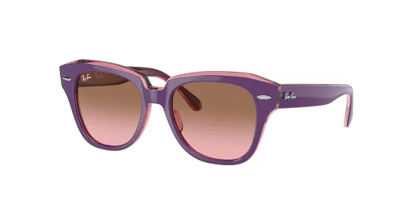 Ray-Ban Kids RJ9186S State Street Jr 711814 Kids' Sunglasses Pink Size 43