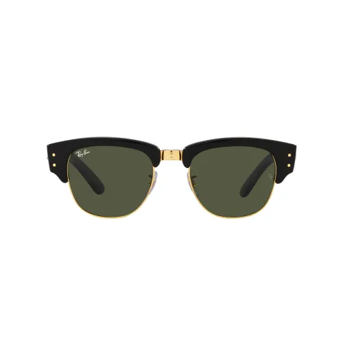 Ray-Ban , Rb0316 Mega Clubmaster Polarized Sunglasses ,Black female, Sizes: