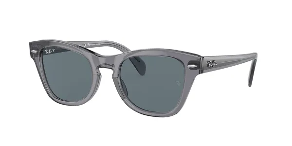 Ray-Ban RB0707S Polarized 66413R Men's Sunglasses Grey Size 53