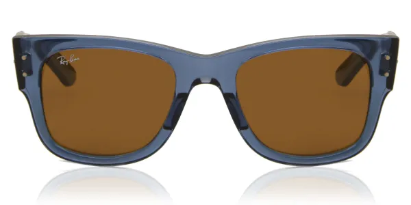 Ray-Ban RB0840S Mega Wayfarer 668073 Men's Sunglasses Blue Size 51