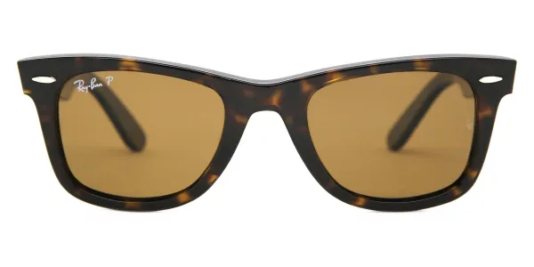 Ray-Ban RB2140 Original Wayfarer Polarized 902/57 Men's Sunglasses Tortoiseshell Size 50