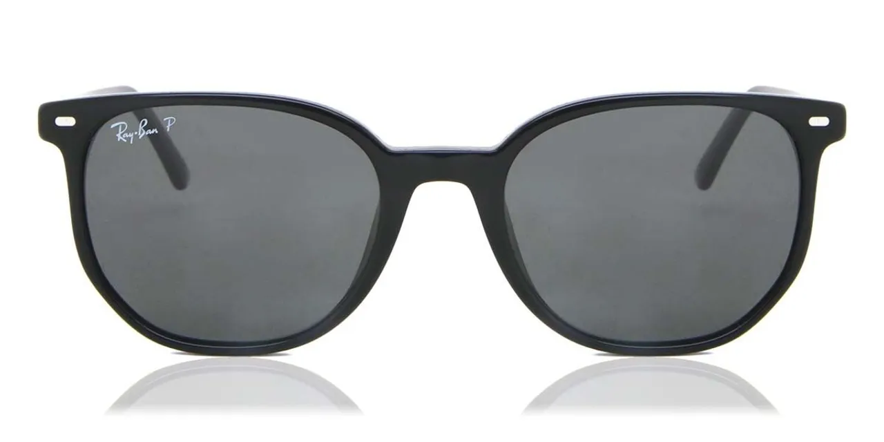 Ray-Ban RB2197 Elliot Polarized 901/48 Men's Sunglasses Black Size 52