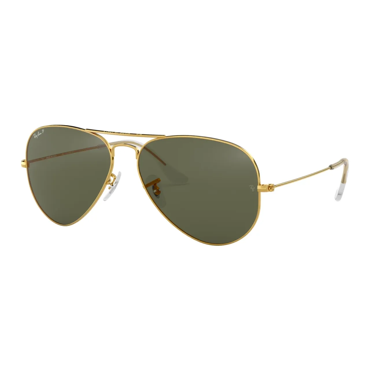 Ray-Ban , Rb3025 Aviator Classic Polarized Sunglasses ,Yellow female, Sizes: