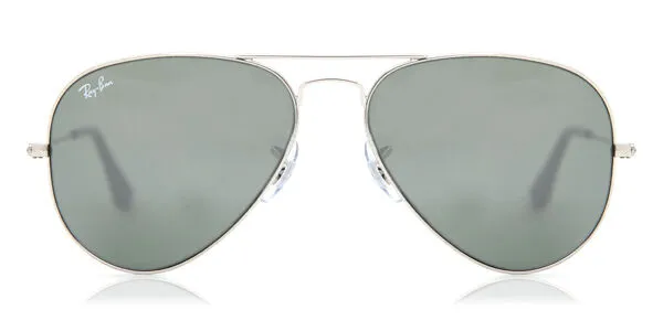 Ray-Ban RB3025 Aviator Mirror W3277 Men's Sunglasses Silver Size 58