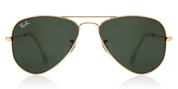 Ray-Ban RB3044 Aviator Small L0207 Men's Sunglasses Gold Size 52