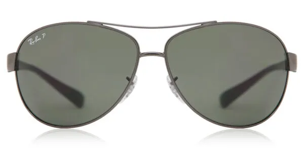 Ray-Ban RB3386 Active Lifestyle Polarized 004/9A Men's Sunglasses Grey Size 63