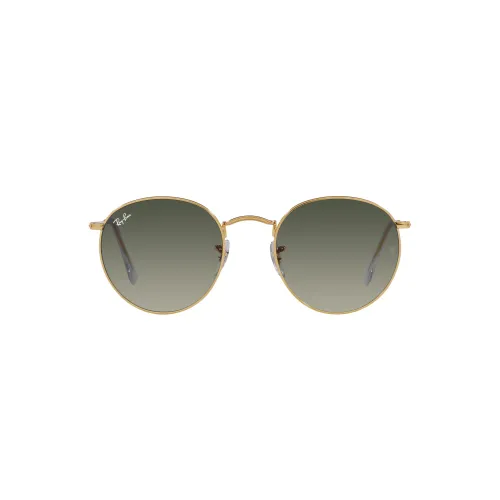 Ray-Ban , Rb3447 Round Metal Polarized Round Metal Polarized Sunglasses ,Yellow female, Sizes: