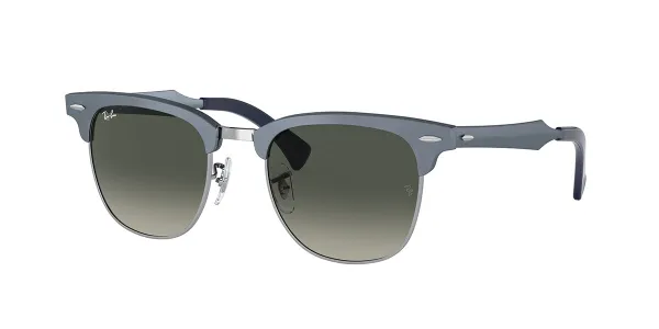 Ray-Ban RB3507 Clubmaster Aluminum 924871 Men's Sunglasses Silver Size 51