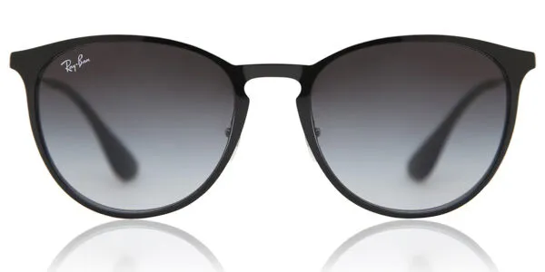 Ray-Ban RB3539 Erika Metal 002/8G Men's Sunglasses Black Size 54