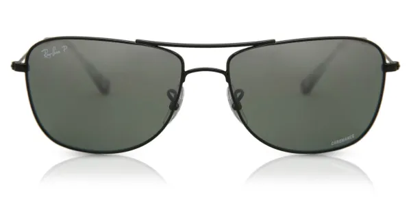Ray-Ban RB3543 Chromance Polarized 002/5L Men's Sunglasses Black Size 59