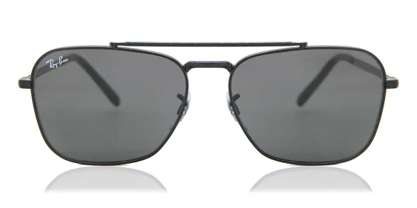 Ray-Ban RB3636 New Caravan 002/B1 Men's Sunglasses Black Size 58