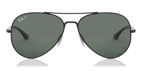 Ray-Ban RB3675 Polarized 002/58 Men's Sunglasses Black Size 58