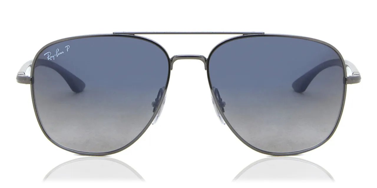 Ray-Ban RB3683 Polarized 004/78 Men's Sunglasses Gunmetal Size 59
