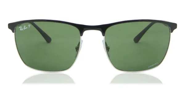 Ray-Ban RB3686 Polarized 9144P1 Men's Sunglasses Black Size 57