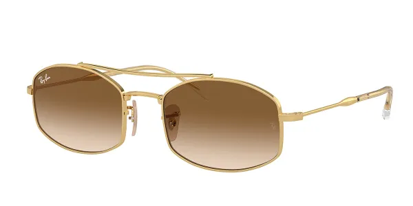 Ray-Ban RB3719 001/51 Men's Sunglasses Gold Size 54