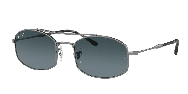 Ray-Ban RB3719 Polarized 004/S3 Men's Sunglasses Gunmetal Size 51